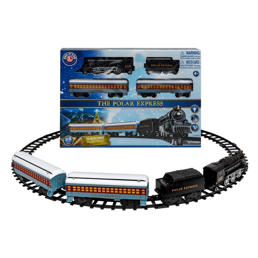 Lionel Polar Express 20th Anniversary Battery Operated Train Set 28pc (L228-248)